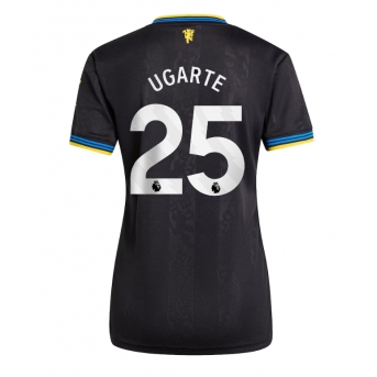 Billige Fotballdrakt Manchester United Manuel Ugarte #25 Replika Tredjedrakt Dame 2025-26 Kortermet